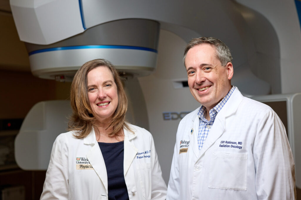 Julie Schwarz, MD, PhD, and Clifford Robinson, MD